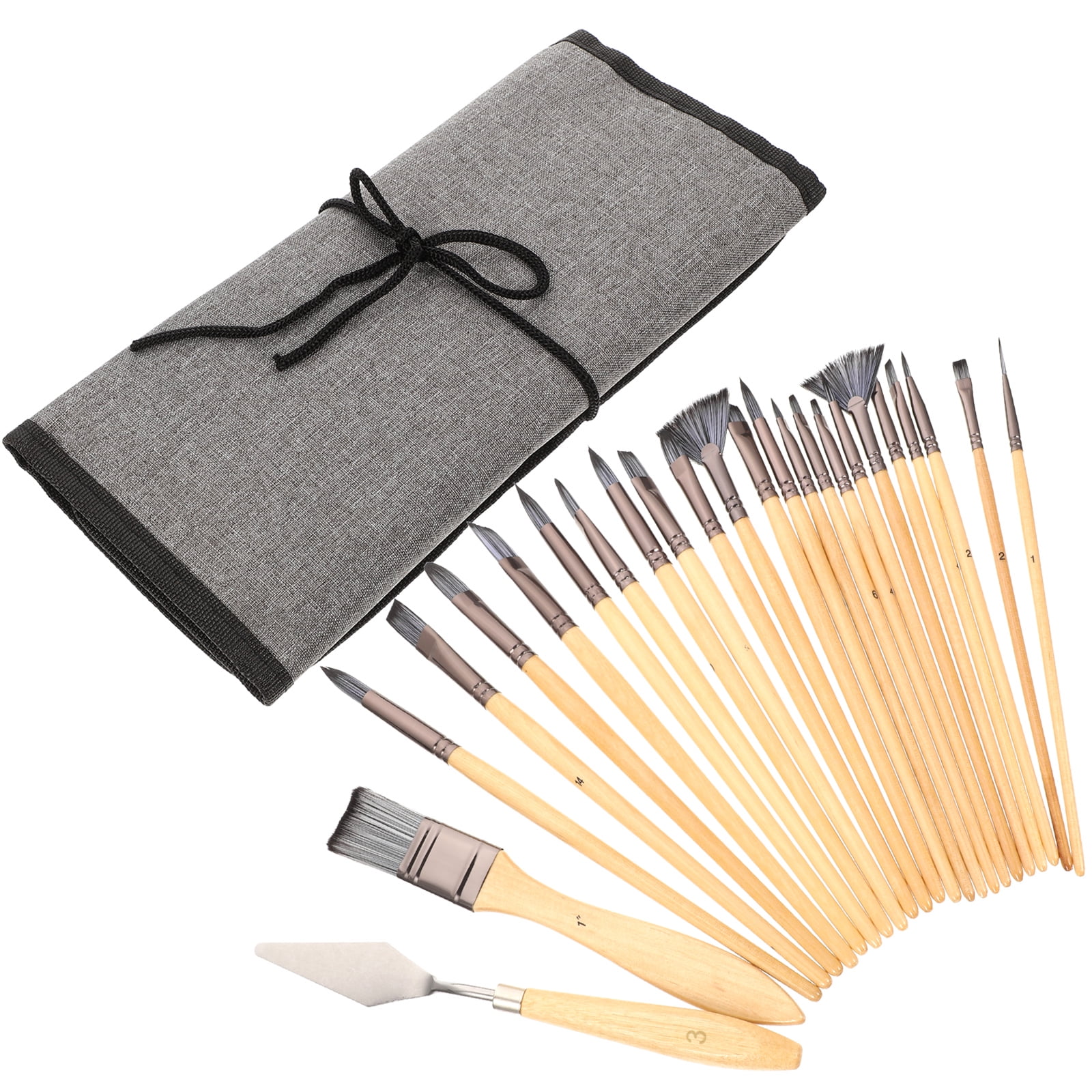 Frcolor 1 Set Painting Brushes Oil Paint Brushes Artist Paint Brushes