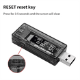 thumbnail image 4 of USB Tester Current Voltage Charger Capacity Tester Volt Meter Display USB Current Voltage Test Card Adapter, 4 of 5
