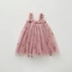 thumbnail image 1 of Vestido de gasa con tirantes para niña, vestido de gasa bordado de verano para niña, vestido de princesa para bebé, 1 of 6