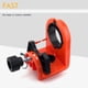 thumbnail image 4 of Kit de Instalación de Cerradura de Puerta, Plantilla para Cerradura de Puerta, Puertas de Madera, Kit para una Fácil Instalación Cerradura, Color Naranja., 4 of 5