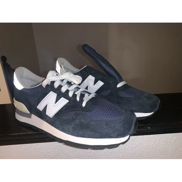 New Balance 990V1 Made in USA- M990N Men's Navy/White Size 10.5