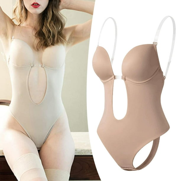 Mujer Body Shaper para vestidos de espalda baja Color Hugo Body sin espalda para mujer