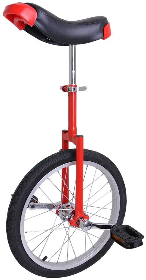 18 Inch Wheel Unicycle, 18" Unicycle Cycling Bike With Comfortable