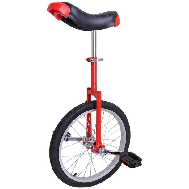 18 Inch Wheel Unicycle, 18" Unicycle Cycling Bike With Comfortable