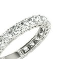 thumbnail image 4 of Luxurman Platinum Asscher Cut Diamond Eternity Band Diamond Anniversary Ring (Size 8), 4 of 4