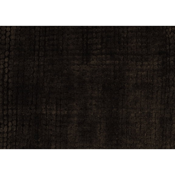 Ahgly Company Indoor Rectangle Abstract Brown Modern Area Rugs, 5' x 8'