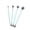 blue, variant on Professional Pottery Tool Set 4Pcs Double Ended Pottery Clay Texturing and Dotting Tool Ceramic Carving Tool