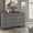 Antique Grey, variant on iNSPIRE Q Crestler Traditional 9-Drawer Dresser with 3 Modular Storage Panels, Antique Grey