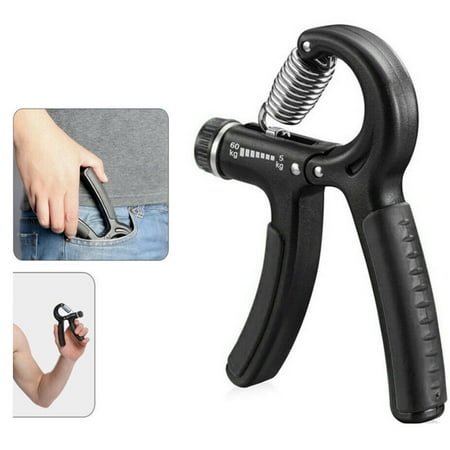 2 Pack Quick Adjust Grip Strengthener with Durable Rubberized Grips to Strengthen Hands and (Best Way To Strengthen Wrists)