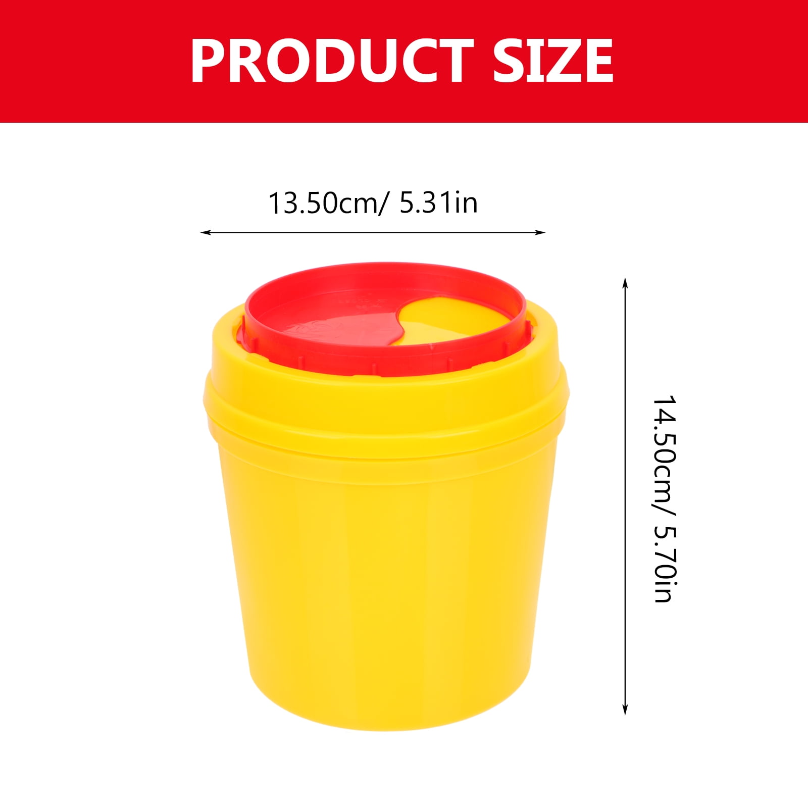 Buy NUOLUX 5Pcs Hospital Trash Cans Clinic Blades Holders Syringe