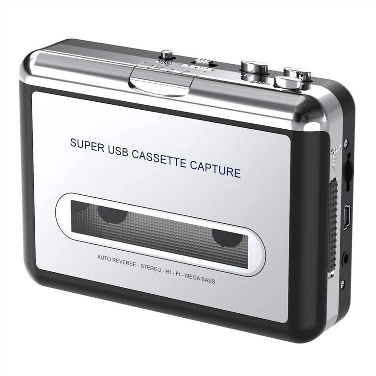 Portable Converter Recorder Convert Tapes to Digital MP3 Cassette