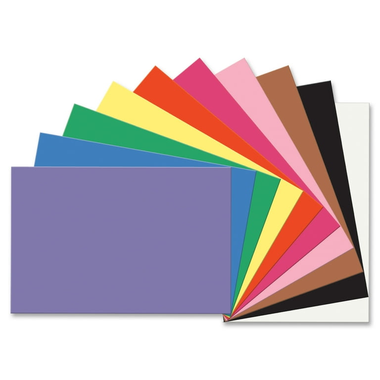 Multicolor Assortment Construction Paper for Arts and Crafts