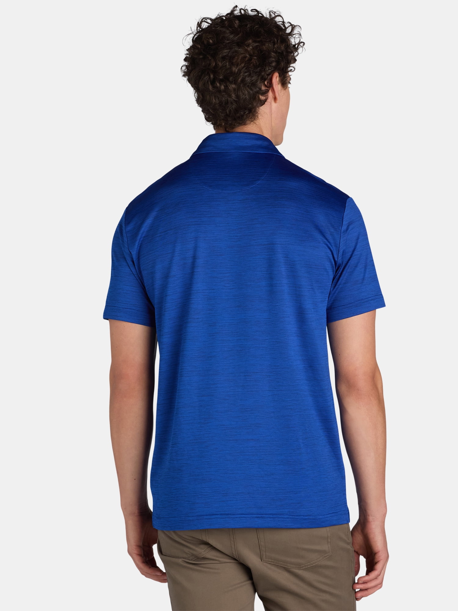 Birdie Bound Men's and Big Men’s Golf Polo Shirt with Short Sleeves, Sizes S-5XL