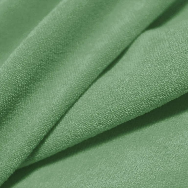 Cozy Polyester Spandex Terry Cloth Fabric