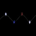 thumbnail image 3 of Northlight Patriotic Retro Style Bulb LED Fairy Lights - 6.25ft - Copper Wire - 20ct, 3 of 7