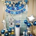 thumbnail image 3 of Toystoory Artículos de fiesta para feliz cumpleaños Celebración inolvidable Conjunto de decoraciones de 18 cumpleaños Kits de decoración para fiestas, 3 of 6