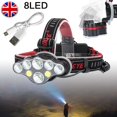 thumbnail image 1 of Lampe de Poche Puissante 350000Lm T6 Led Rechargeable pour Randonnée, 1 of 8