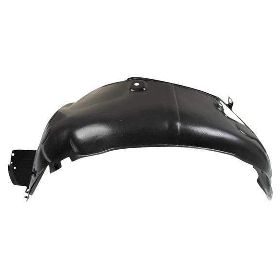 TRQ Front Left Inner Fender Liner Black Drivers Side Fits Select 2016-2017 Kia Rio KI1248149