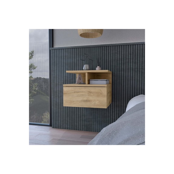 Treevol Furniture Floating Nightstand Flopini