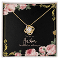 thumbnail image 4 of To My Girlfriend Lost Without You Infinity Knot Necklace Message Card, 4 of 7