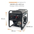 thumbnail image 4 of Soldadora Generador Inverter Evans 7.5hp 2kva 80/160a Color Negro Frecuencia 60, 4 of 4