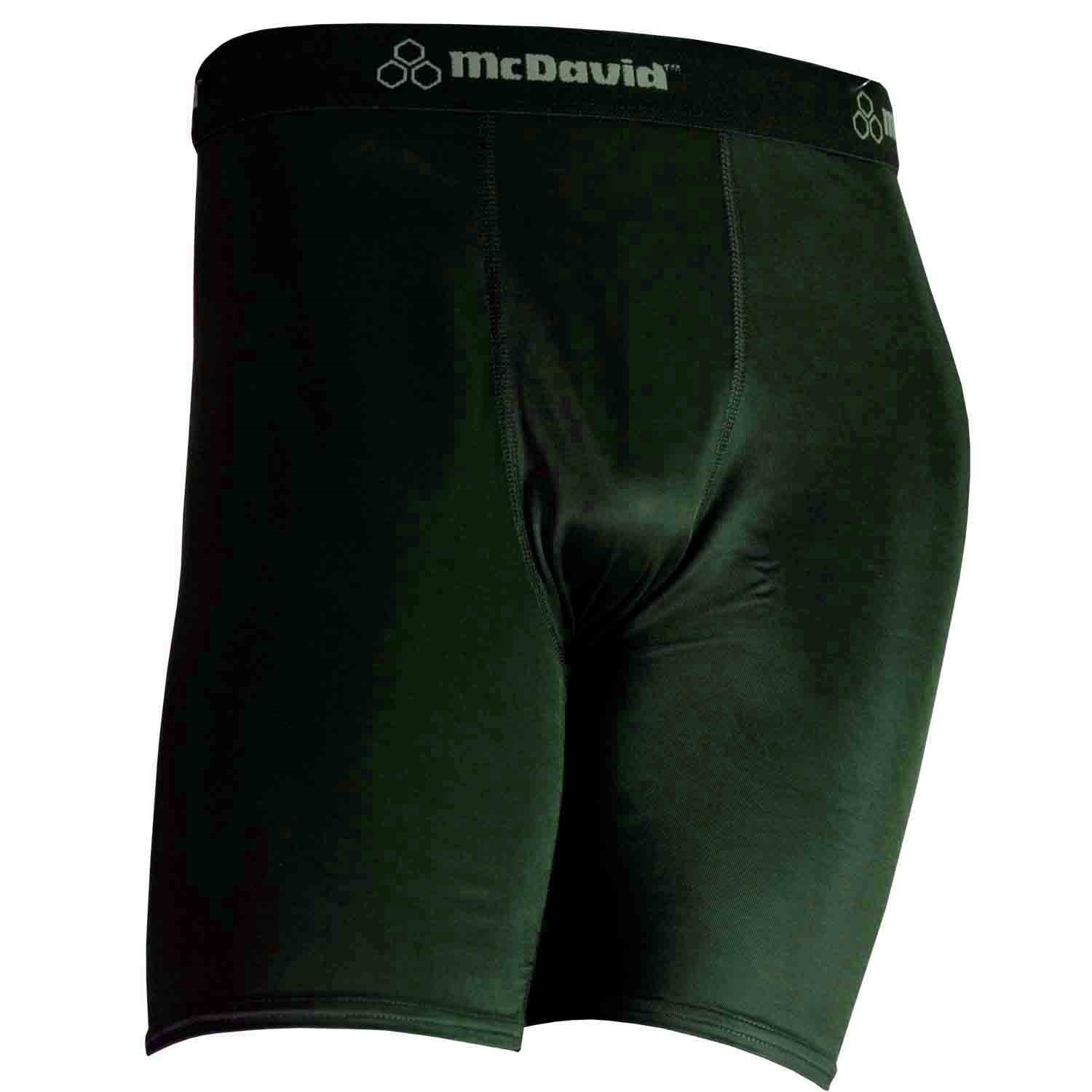 McDavid McDavid Classic 805 Mens MidLength Compression Shorts Dark