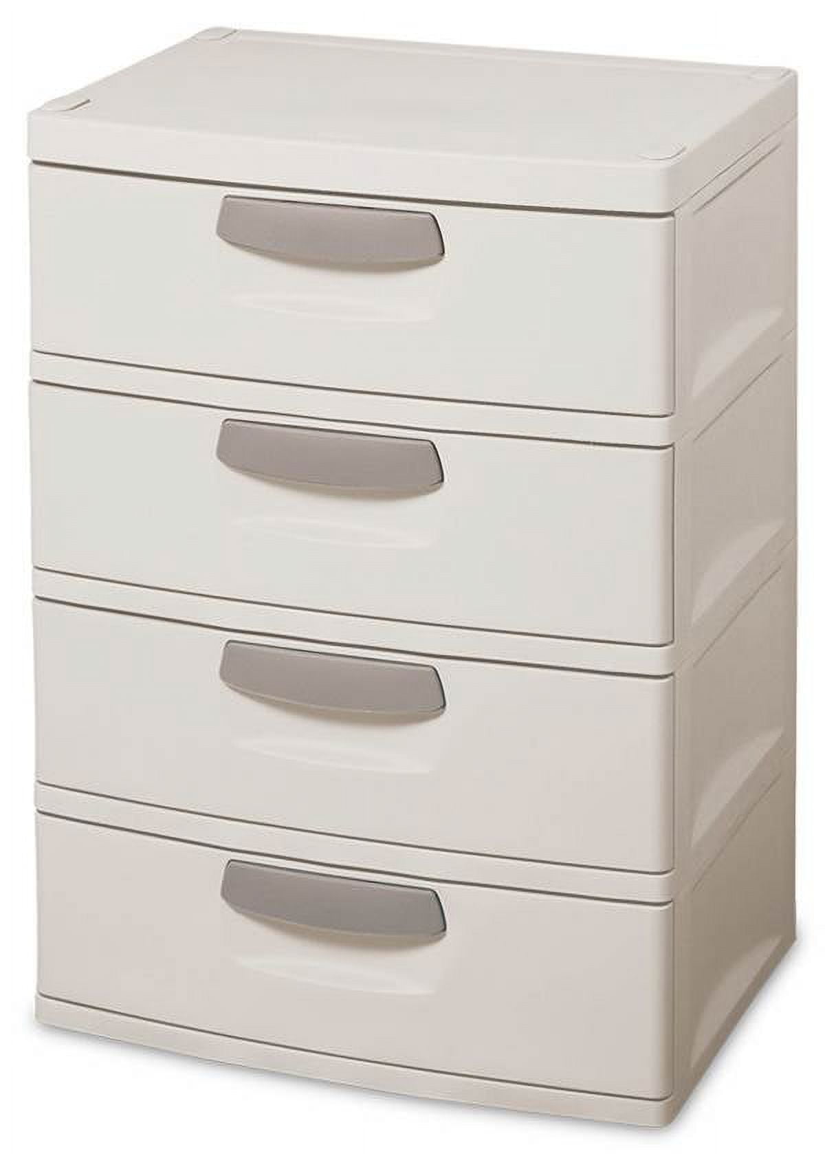 2x2 Drawer Cabinet  4-Drawer Craft Storage Cabinet