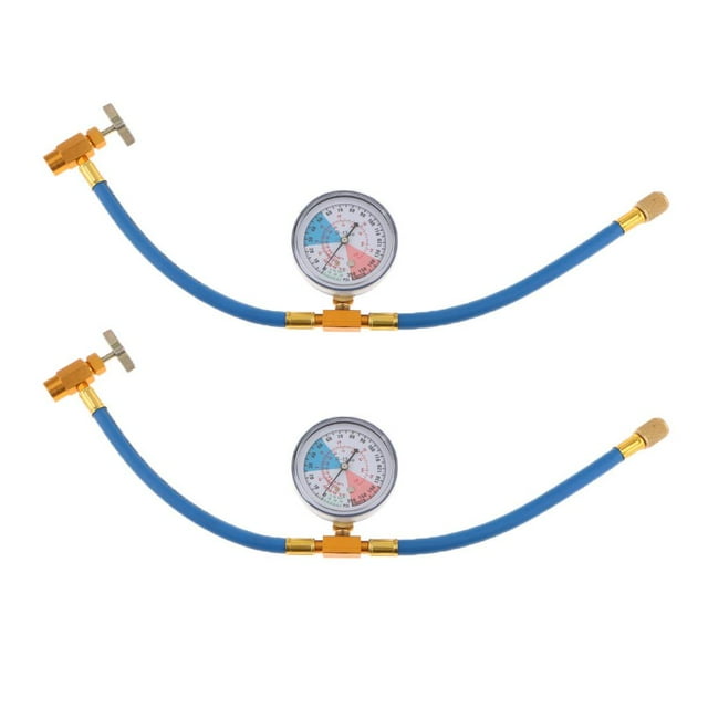 2x R134A /R22 Coche Manguera de Medidor 350 PSI