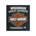 thumbnail image 2 of Harley-Davidson Men's Screamin' Eagle Pullover Poly-Blend Fleece Hoodie (L), Harley Davidson, 2 of 2