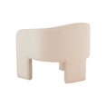 thumbnail image 3 of TOV Furniture Marla Chaise d'Appoint en Velours Pêche, 3 of 6