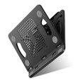 thumbnail image 2 of Plástico tableta teléfono soporte ergonómico plegón soporte de calor angulo de rotación ángulo de rotación soporte ajustable 15kg peso carga negro seitruly EL005665-01, 2 of 7