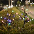 thumbnail image 1 of Lámpara solar para jardín de exterior, luces solares decorativas impermeables, lámpara de exterior para jardín, patio, camino, decoración navideña, 1 of 4
