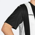 thumbnail image 6 of FORZA Men's Striped Soccer Jerseys – Short Sleeve Soccer Shirt Uniforms for Men [Black and White, XXL], 6 of 8