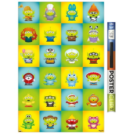 Disney Pixar - Aliens Group Wall Poster, 22.375" x 34"