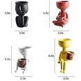 thumbnail image 3 of Flower Pots Succulents Vase Greek Statue Flower Pots Home Garden Decoration, 3 of 4