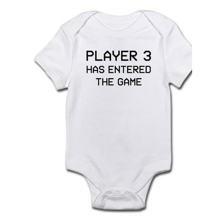 

CafePress - Player 3 Has Entered The Game Infant Body Suit - Baby Light Bodysuit