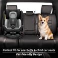 thumbnail image 5 of Coverdream Custom Fit Tundra Car Seat Covers for Toyota Tundra CrewMax 2014 2015 2016 2017 2018 2019 2020 2021 - Leatherette (Black/Red,Full Set), 5 of 10
