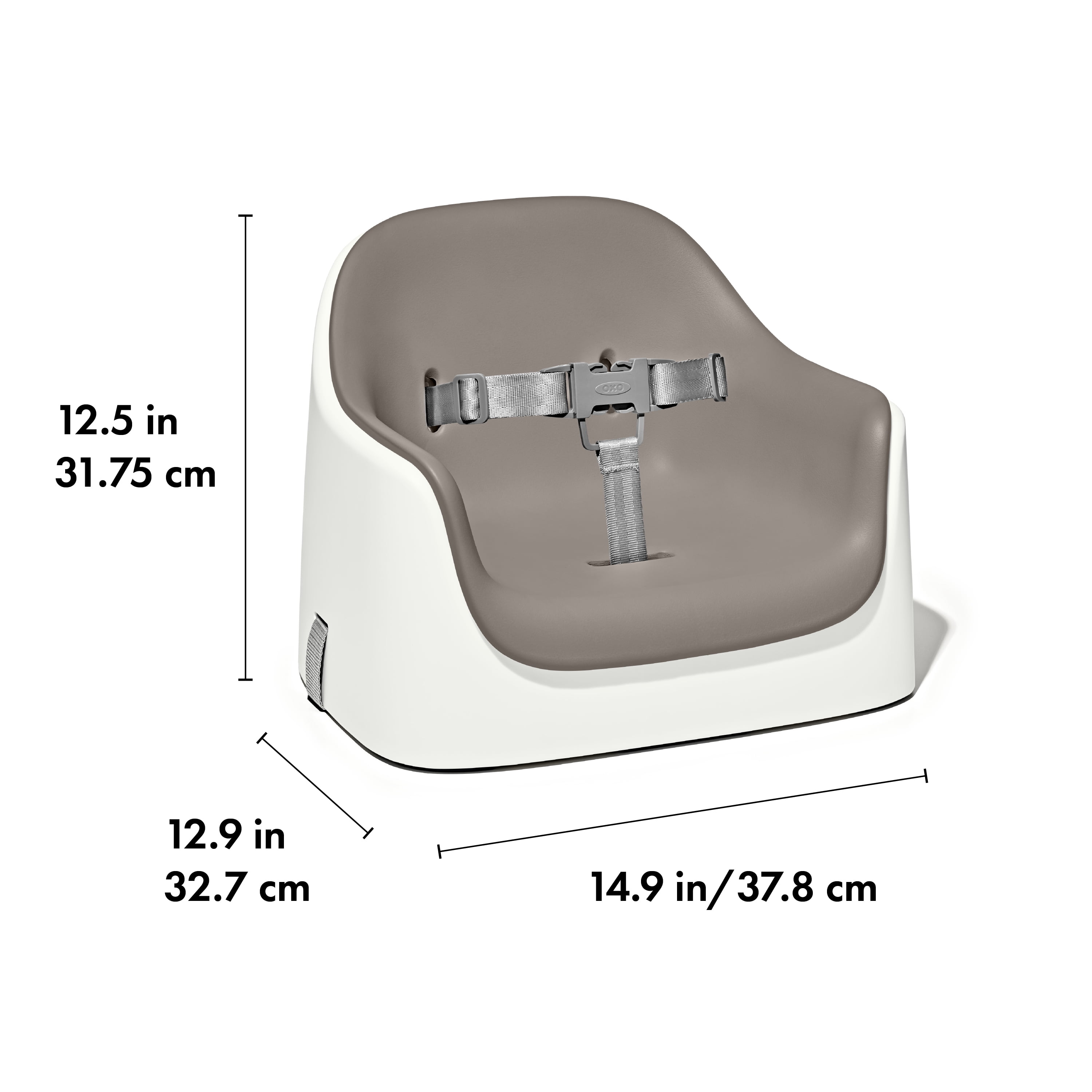 OXO Tot Toddler Nest Booster Seat With Removable Cushion - Taupe