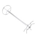thumbnail image 1 of Countertop Cooking Utensil Stand, Stainless Steel Cooking Utensil Holder with Unique Hanging Rack Design, Multifunctional Rotating Utensil Holder for Spoons Spatulas Soup Ladles, 1 of 8