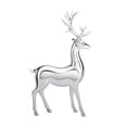 thumbnail image 2 of 2pcs Gold Christmas Reindeer Statue Small Resin Reindeer Figurine Tabletop Reindeer Christmas Decor Deer Figurine Decorations, 2 of 8