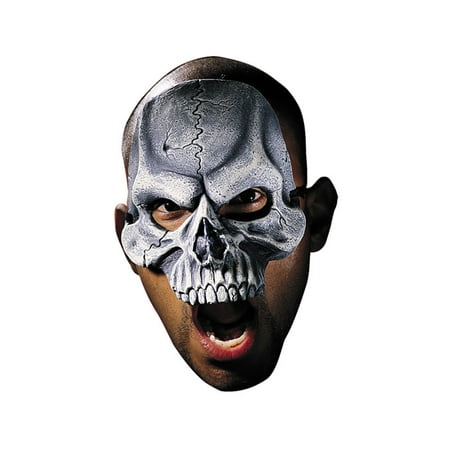 Skull Adult Vinyl Chinless Mask