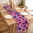 thumbnail image 3 of Table Runner 36 Inches Long for Kitchen Dining, Watercolor Floral Dresser Scarf Farmhouse, Dining Table Decorations for Wedding/Parties, Spring Flowers Botanical Retro Beige 13 x 36 In, 3 of 8