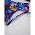 thumbnail image 7 of YiZYiF Kids Girls Floral Printed Bathing Suit Sleeveless Tops and Bottoms with Adjustable Strap Swimsuit, 7 of 7