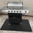 thumbnail image 4 of Estera para Parrilla Resistente Al Fuego Estera para Parrilla Barbacoa Almohadillas Plegables para Piso P, 4 of 8