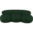 thumbnail image 6 of Meridian Furniture Venti Green Boucle Fabric Sofa, 6 of 20