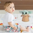 thumbnail image 4 of Star Wars Plyschleksak, Baby Yoda, För Barn Och Fans Samla Presentleksaker (18 Cm), 4 of 4