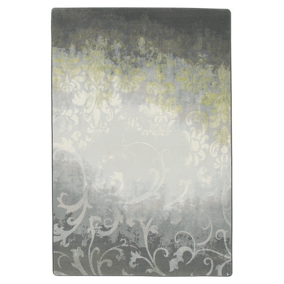 Milliken Drayton Area Rug 4000174207 Fredonia Sea Scrolls Gradient 3' 10" x 5' 4" Rectangle