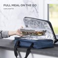thumbnail image 3 of FineDine Superior Glass 2.2 Liter Casserole Dish Set w/ Locking Lid, 2-Pack, 3 of 7