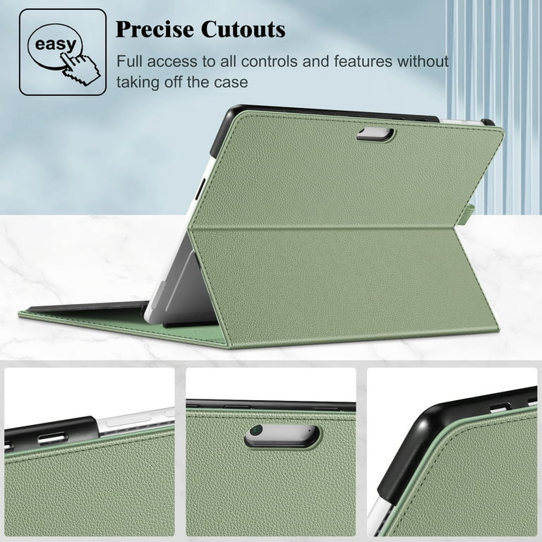 Fintie Case for Microsoft Surface Go 4 (2023) / Go 3 (2021) / Go 2 (2020) /  Surface Go (2018) - Multiple Angle Viewing Portfolio Business Cover