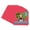 Cardinal Red, variant on Maroon Red Picture Frame Mat for 26x26 Frames - Heart Opening for 21x21 Photos - 25 Mats